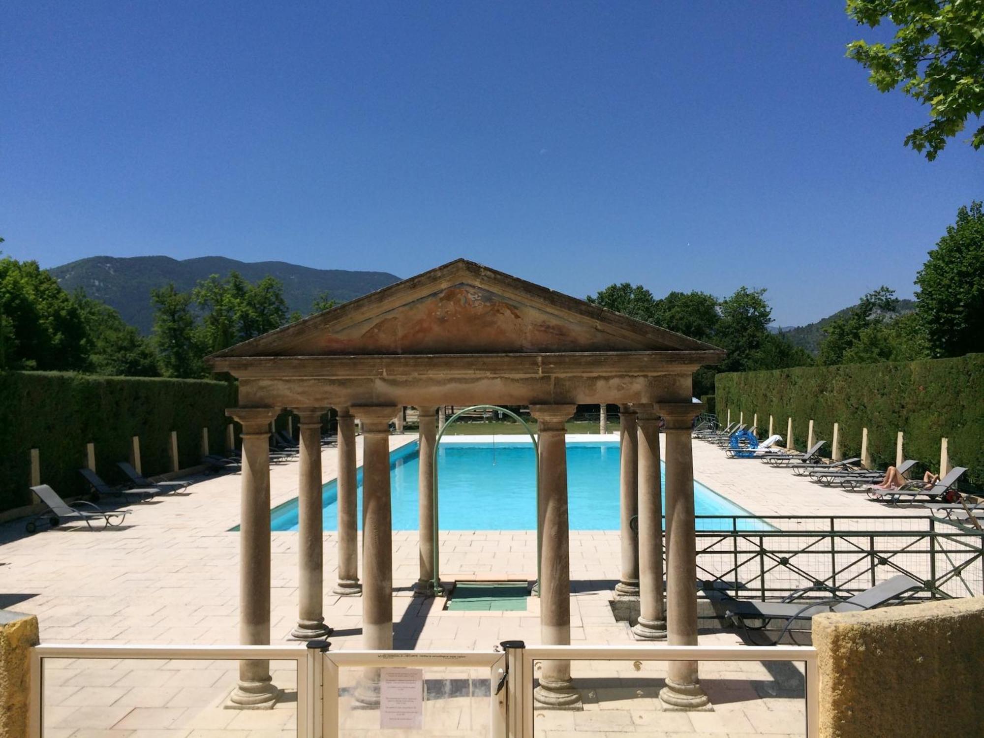 Cozy Apartment With Swimming Pool Terrace Garden Parking Montbrun-les-Bains Exterior foto